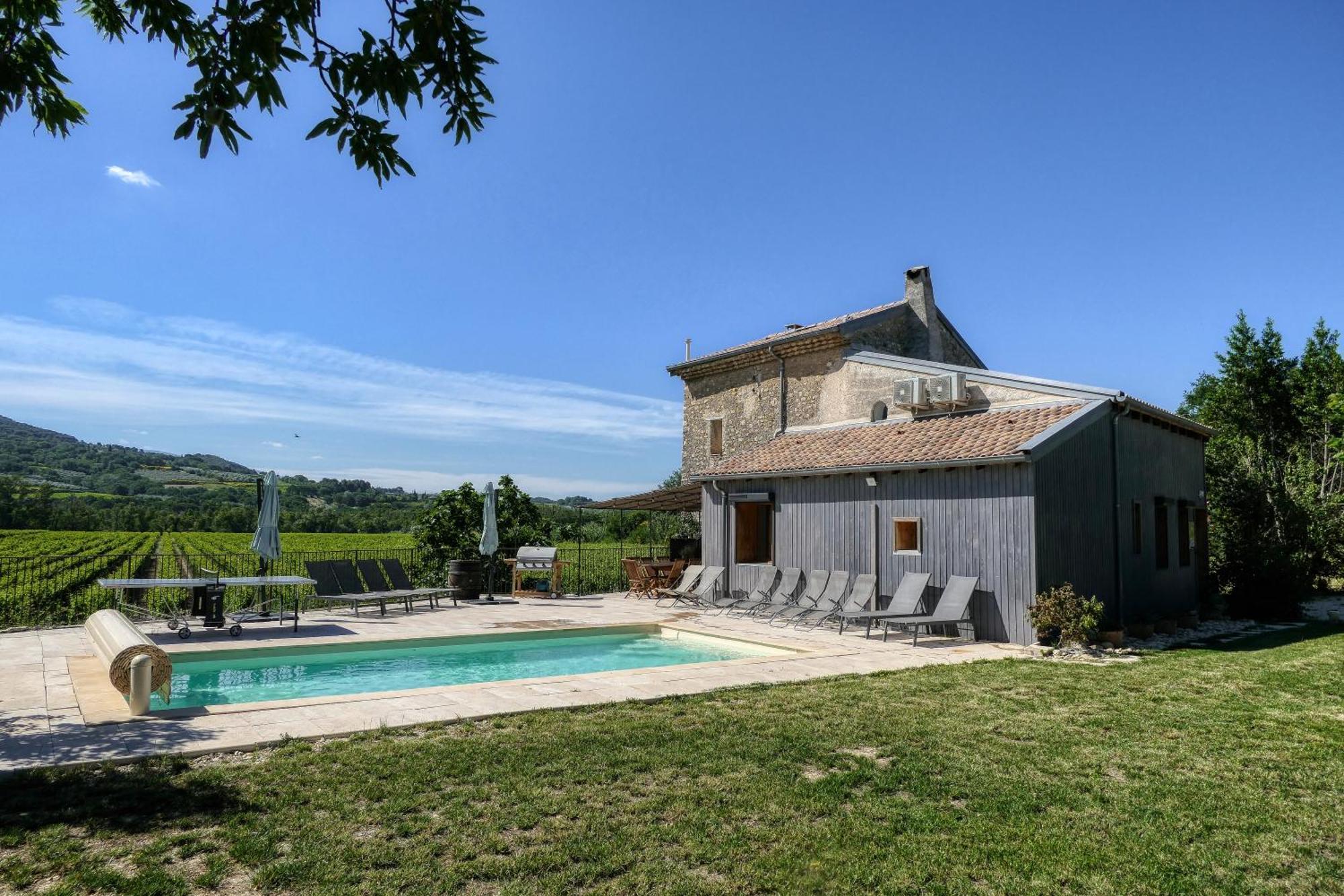 Vila L'O De Vigne, Eden In Provence Nyons Exteriér fotografie