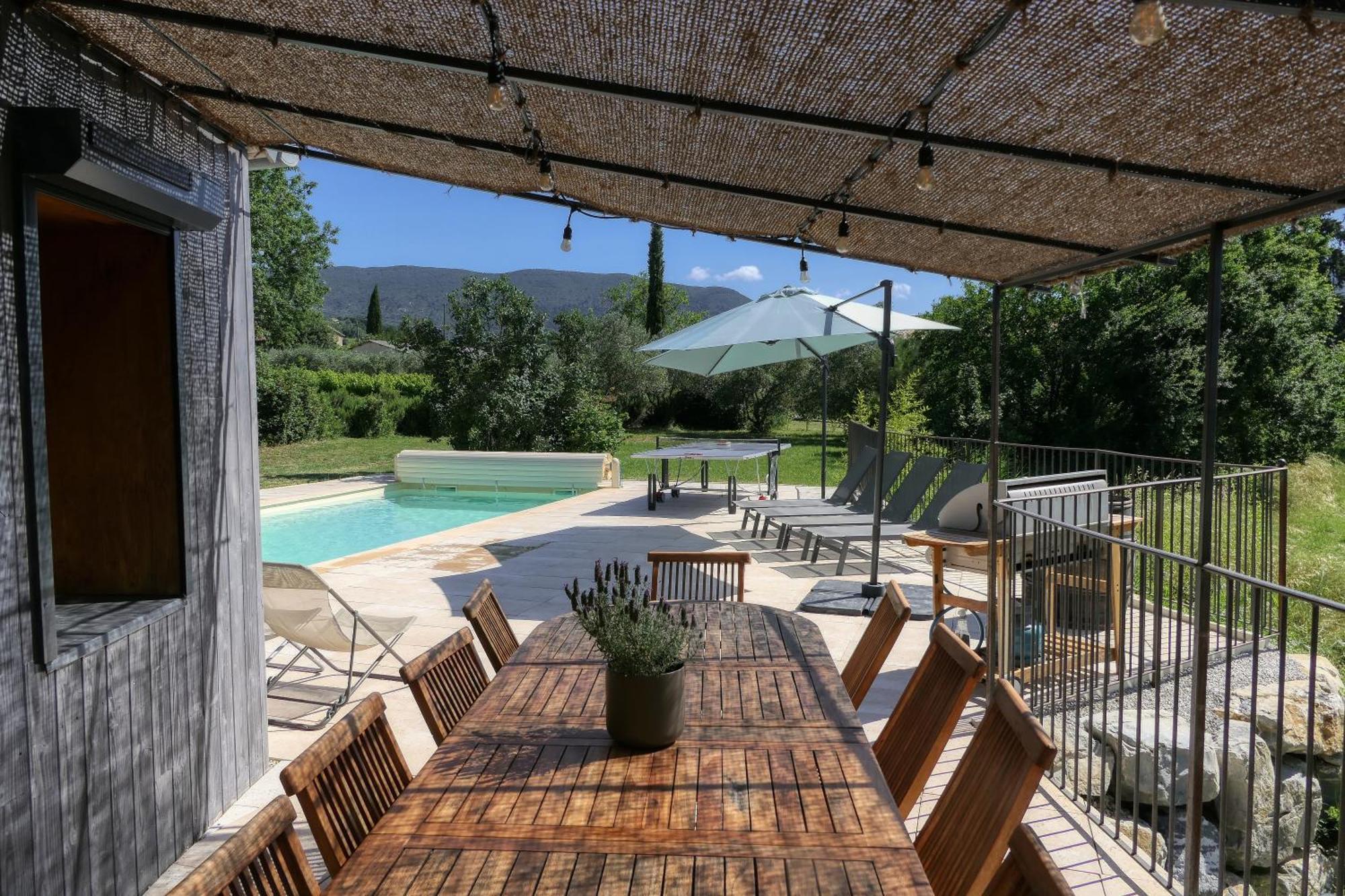 Vila L'O De Vigne, Eden In Provence Nyons Exteriér fotografie